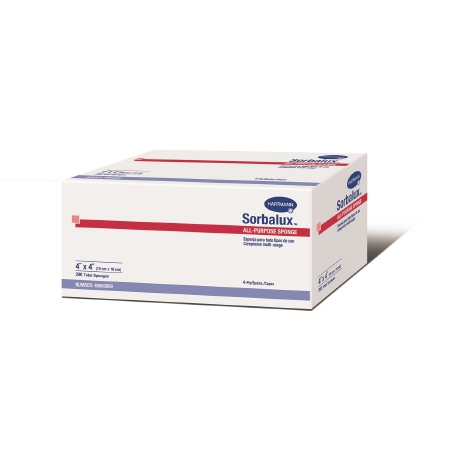 SPONGE, ALL PURPOSE NON-WOVEN 4PLY 4″X10CM (200/PK 10PK/CS)