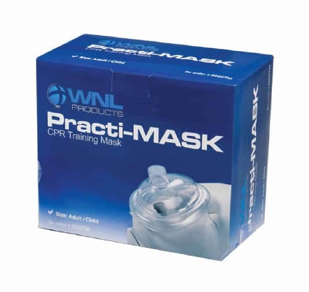 PRACTI-MASK CPR TRAINING MASK 10/BX 10BX/CS - New Hampshire Medical Supply