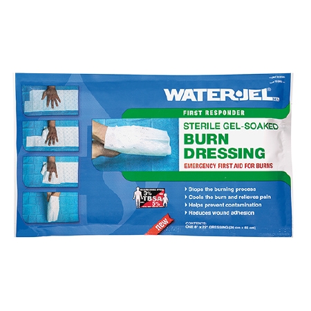 DRESSING, BURN HAND WATER-JEL STR GEL-SOAKED 8″X20″ (20/CS)