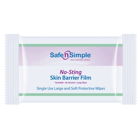 WIPE, SKIN BARRIER NO STING (25EA/BX 24BX/CS)