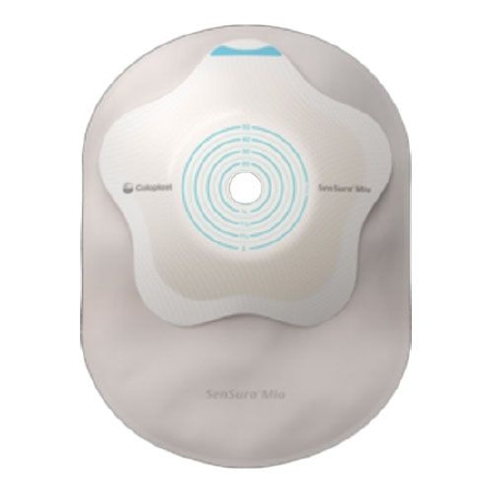 POUCH, OSTOMY SENSURA MIO 1PC CLOSED GRY 10MM-60MM (10/BX