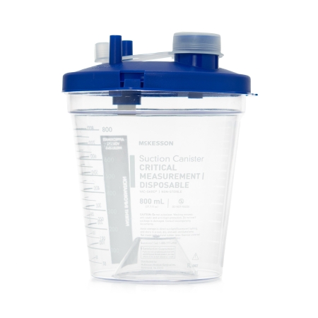 CANISTER, SUCTION DISP 800ML (8/BX)