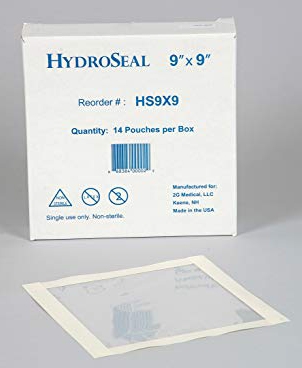 BARRIER, IV PICC HYDROSEAL 9″X9″ (7/PK 14PK/BX 10BX/CS)