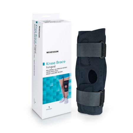 KNEE BRACE, HINGED LG