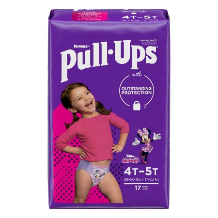 PANTS, TRAINING PULL-UPS LEARNING DESIGN GIRL 4T-5T (56/CS)