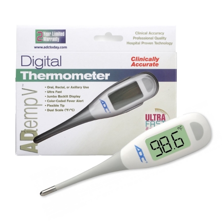 THERMOMETER, DIGITAL 8SECOND (12/PK)