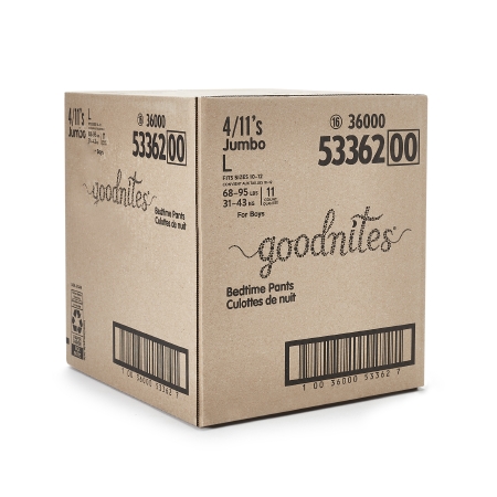 PANTS, INCONT GOODNITES BOYS YTH LG SZ5 (11/PK 4PK/CS) - New Hampshire ...