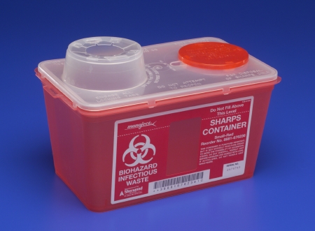 CONTAINER, SHARPS RED 4QT (40/CS)