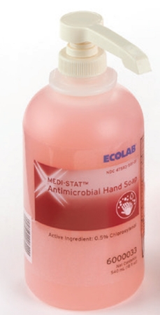 SOAP, HAND MEDI-STAT ANTIMIC PUMP BT 540ML (12/CS)