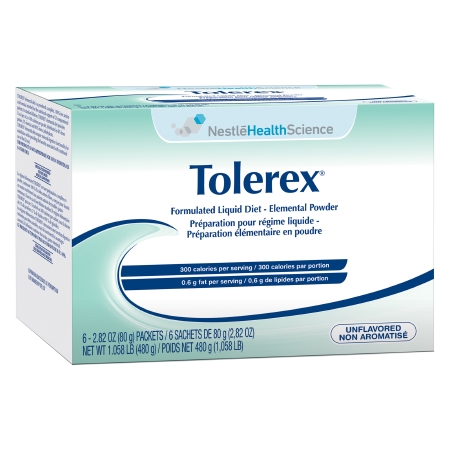 TOLEREX, UNFLAV 2.82OZ (6PK/CT10CT/CS)