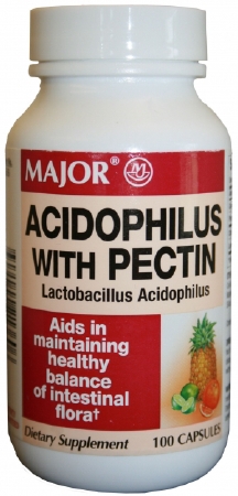 ACIDOPHILUS +PECT, CAP (100/BT) MJPHRM