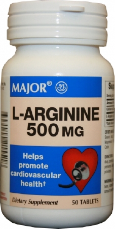 L-ARGININE, TAB 500MG (50/BT)