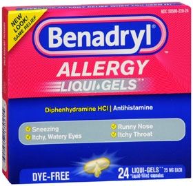 BENADRYL ALLERGY, GCAP (24/BX 24BX/CS)                J&JOTC