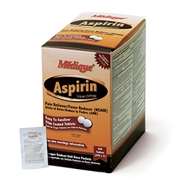 ASPIRIN, TAB 325MG (2/PK 250PK/BX)