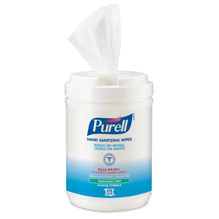 WIPE, ALCOHOL SANITIZER (175/CAN 6CAN/CS)