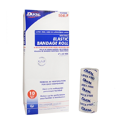 BANDAGE, ELAS LF 4″ (10RL/BX 5BX/CS)