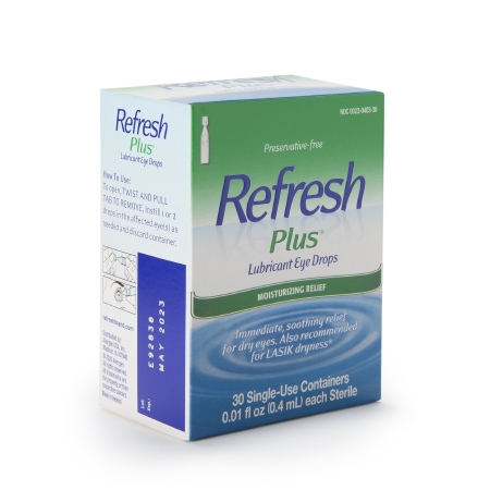 REFRESH PLUS, DRP 0.5% UD (30/BX)                     9ALGN