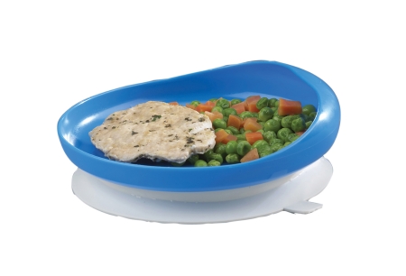 PLATE, SCOOP W/SUCTION CUP BASE