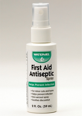 ANTISEPTIC SPRAY, WATER JEL NOSTING 2OZ (24/CS)