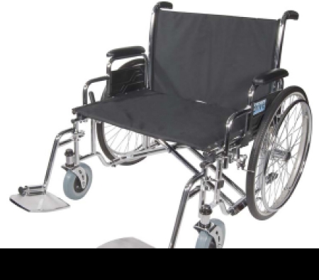 WHEELCHAIR, SENTRA EC HD 2XLG 30″ DTCHBL FULL ARM