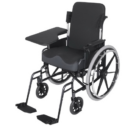 TRAY, WHEELCHAIR RIGHT SIDE ENTERLOCK FLIP-UP HALF LAP D/S