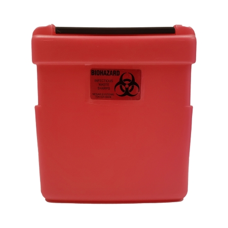 CONTAINER, SHARPS DUAL LN CAB RADIATION
