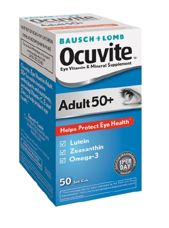 OCUVITE ADLT 50+VIT SFTGEL (50/BT)