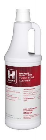 CLEANER, TOILET BOWL HUSKY 9% HCL ACID (12/CS)