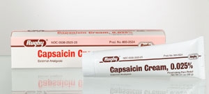CAPSAICIN, CRM .025% 60GM     MJRUGB